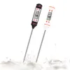 Thermomètres domestiques Thermomètre à viande de cuisine numérique avec sonde de 15 cm de long kit de fabrication de bougies mesurant les liquides soja paraffine lait cuit viande barbecue réchaud