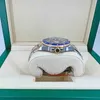 Mechanical Mens Rolx 41mm Blue Dial Unworn 2023 Fashion automatic waterproof sapphire X