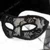 Sömnmasker kvinnor cosplay ihålig spetsmask halv ansikte prom sexig svart ögonmask halloween props prinsessa nattklubb erotisk drottning ögonmask j230602