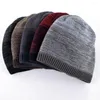 Berretti TQMSMY Berretti invernali Cappelli da donna Cappellino da uomo Skullies Cappello casual Aggiungi velluto caldo Berretto unisex Gorros Casquette TMS86