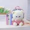 School Bags Children's Kindergarten Schoolbag Boys And Girls Backpack Cute Cartoon Bear Plush Doll Wholesale