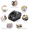 Printers Receipt Printer POS5890K Portable Wireless Receipt Printer 58MM Thermal Printer USB Port Printing Bill Cashier Receipt Printing