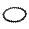 Strand Fashion Style Men Women Wide 4mm And 8mm Stretchable Bead Bracelets High Quality Alloy Two Sizes Jewelry Wholesale