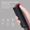Curling Irons Professional Electric Hair Strainener Curler Brush Ceramic Righting Comb Dryer Styler 230602