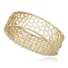 Bangle Fashion Openwork Full Rhinestones Statement Armband för kvinnor Klassisk kraftfull starkare droppe i lager