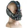 Masques de fête Masque Bane Latex Cosplay The Dark Knight Taille adulte Moitié inférieure du visage Halloween 230603