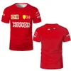 2023 Nya herr- och kvinnors F1-team T-shirts 22023 Formel 1 Racing 3D Print Street Clothing Summer Fashion Extra stor rund hals