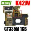 Moederbord Akemy K42JV GT335M 1GB Mainboard Rev2.2 voor ASUS A42J X42J K42J K42JR Laptop Motherboard 60nznmb1100b14 Getest werken