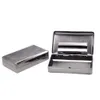 Smoking Pipes Zigarettenspitze aus Metall mit feuchtigkeitsspendender Box, schwarz