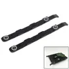 Adapters 1pair 3.5"HDD Bracket Hdd Slide Rails With Left And Right Bracket SATA 3.0 SAS SSD Fixing Components For SSD Docking Station