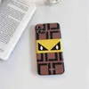 Unisex Letter Telephip Cubras de lujo iPhone 14Plus Cajas de protección 13 PROPRO Drop a prueba