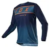 Camisetas masculinas Moto Bicycle Jersey Manga Comprida Cycling Mtb BAT fox Shirt Downhill T-shirt Camiseta Motocross Mountain Bike Clothing Clothing