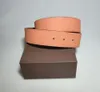 Men Designer Belts Fashion Classic Womens Mens Casual Letter Smooth Buckle Luxury Belt 15 Colors Width