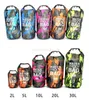 Wasserdichter Camo-PVC-Ozean-Rucksack für den Außenbereich, Bootfahren, Driften, schwimmendes Kajak, nasse Umhängetaschen, Rucksäcke, Drift, Schwimmen, Wasser, Pool, Sport, Strand, Trockentasche, Wandern, Camping