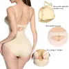 Women's Shapers Sexy Bodysuits Shapewear Soft Cup Padded Bra Women Dress Wedding Seamless Underwear Body Shaper Waist Trainer Full Slip