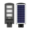 Utomhuslykta Solar Sensor Lamp Led Street Light 50W/100W/150W Solväggsljus PIR Motion Sensor Timing Lampor med fjärrkontroll för Plaza Garden Alkingline