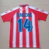 サッカージャージ94 95 96 97レトロジャージ03 04 05 10 11 13 14 15アトレティコヴィンテージF.Torres SimeOne Koke Madrids Shirds 1994 1995 1996 1997 2004 2005 2013 2014