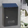 Decorazioni da giardino Cassette postali in metallo con serratura per esterni Cassetta postale a parete Cassetta delle lettere con secchio postale con chiave per forniture per la decorazione domestica 230603