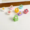 8Pcs/Set Colorful Baby Girls Mini Hair Claw Clips Flower Hair Bangs Pin Hair Accessories Clips for Girls Baby Toddler