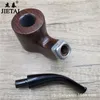 Smoking Pipes Solid wood detachable cleaning cycle filter pipe retro