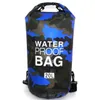 Outdoor Waterproof Camo PVC Ocean Pack Boating drifting Floating Kayak wet shoulder Bags packs drift swim water Pool sports Beach Dry Bag Randonnée Camping Sac à dos