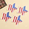 NOTCC 10 par American Flag Print Star Shape Thin Breattable Nipple Covers för Women Raver Party Disponibla Breast Pasties L230523