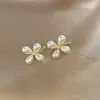 Nouvelle mode géométrique strass boucles d'oreilles tendance goutte glaçure mode femme boucles d'oreilles bijoux coréens 2023