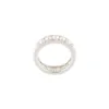 Leuke Multi Beaded Pearl Kleurrijke S925 Ringen Voor Vrouwen Doorlopende Cirkel Minimalistische Ring