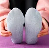 Scarpe da yoga professionali Calzini Antiscivolo Palestra Fitness Danza Pilates Allenamento indoor Calzino Five Toe Backless Ballet Lady Training Home room sox pantofola Accessori