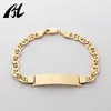 Zodiac Cicret Charm cavigliere e braccialetti in lega di rame placcato oro da uomo Braccialetti all'ingrosso 18k personalizzati