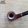 Cachimbos Saco de tabaco seco removível e limpo, cachimbo de tabaco seco de boca curva antiquada