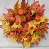 Decorative Flowers Halloween Wreath Plastic Artificial Flower Lightweight Decoration Pretty Ornamental Fake Decor