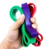 Pull Up Assist Band Faixas de resistência a exercícios Faixas de tensão para treinamento de pernas e bumbum Treino de ginástica Treino corporal Powerlifting 5 peças/conjunto 208 cm de comprimento Alkingline