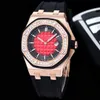 Grande Tapisserie Pattern Ladies Watch 37mm Rose Gold Diamond Swiss Quartz Sapphire Crystal Luxury Womens Wristwatch 3 Colors Luminescent Hands