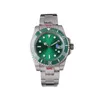 Mens Watch Designer Relógios de Luxo Moda de Alta Qualidade 40mm Safira Automática 2813 Movimento 904L Pulseira de Relógio de Aço Inoxidável Verde Preto Dial Relógios Impermeáveis