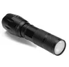 Güçlü XML T6 Zoomable LED El Feneri Su Geçirmez USB Şarj Edilebilir Torch Işık Taşınabilir 18650 Yahudu Yaylı Şarj Edilebilir Açık Işık Lambası Alkingline