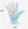 Women Lady Winter Knitted Finger gloves woman Rabbit Hand Warmer Gloves Mitten multifunction touch screen mobile phone telefingers gloves