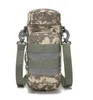 Draagbare Waterfles Carrier Cover Bag Case Tactical Army Kettle Pouch Houder Met Schouderriem Outdoor fietsen kamperen moet packs Tool