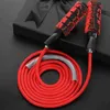 trening profesjonowy Jump Rope Gym Fitness trening Pomijanie lin bawełniane lina domowy sprzęt ćwiczeń prędkość pomijaj gąbkę do łożyska lina