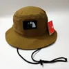 Outdoor Fisherman Hat Quick-Drying Waterproof Workwear Sun Hat Summer Sun Protection Hat Male Drawstring Bucket Hat Female Flat-Brimmed Cap