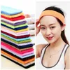 Fashion toweling hair bands Women Headband Sport Yoga Headbands outdoor running Headscarf towel Wrap Hairband