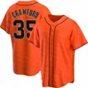 Maglie da baseball uomo New Wear 2023 35 Brandon Crawford 5 Mike Yastrzemski 31 LaMonte Wade Jr Michael Conforto Mitch Haniger Joc Pederson 7 Davis Thairo Estrada