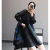 Robe Vanovich – robe pliable de Style coréen, élégante, tempérament, longueur aux genoux, col rond, pull, taille ample, été, 2022