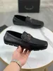 2023 New Men Saffiano Leather Driver mocasines Designer High quality Bean shoes Classic Fashion mocasines de cuero de vaca de piel de oveja Tamaño de los zapatos 38-45