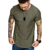 Mannen T-shirts 2023 Zomer Mannen Bamboe Katoen Casual T-shirt Vintage Korte Mouw Mode Onderkant Shirt Voor Mannen kleding