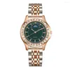 Montres-bracelets femme montres mode acier inoxydable ceinture montre luxe Quartz pour femmes Relogio Feminino horloges femmes