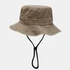 Chapeaux à large bord 2022 pur coton coloré seau pêcheur voyage en plein air chapeau de soleil pour hommes et femmes 130 G230603