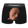 Underbyxor Eyebrow Meme Dwayne The Rock Johnson Man Underwear Boxer Briefs Shorts Panties Novely Breattable för Homme SXXL 230602