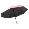 Umbrellas Mini Capsule Umbrella Light Sunny Rainy Umbrella Women Anti-UV Sunshade Umbrella Pocket Sunscreen Umbrella Portable Paraguas 230628