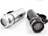 5 LED Power Beam Black Front Light Head Lights Lampe torche pour vélo Vélo Accessoires lampe de poche Vente chaude